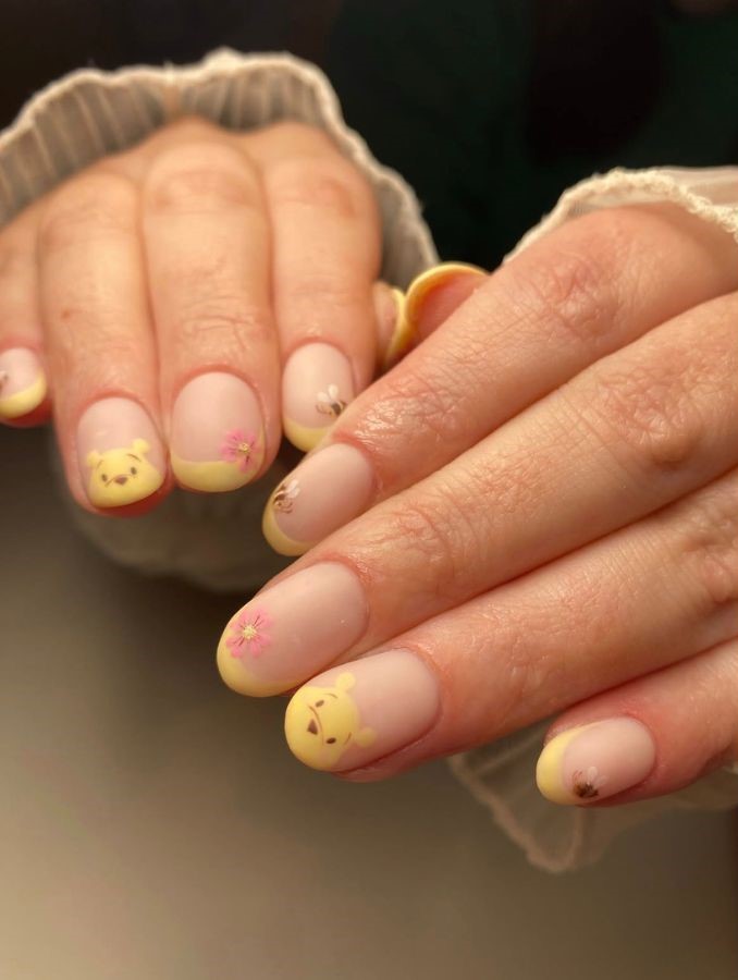 honey bear butter yellow nails