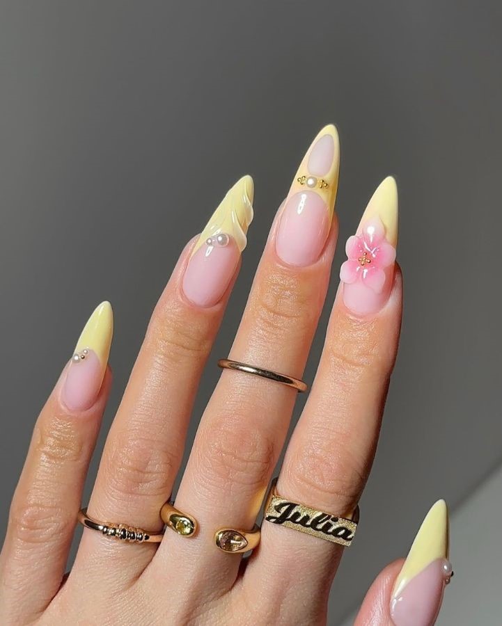 butter bloom yellow nails