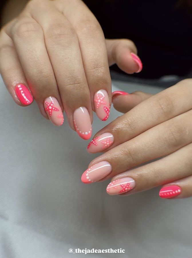 coastal starfish nails