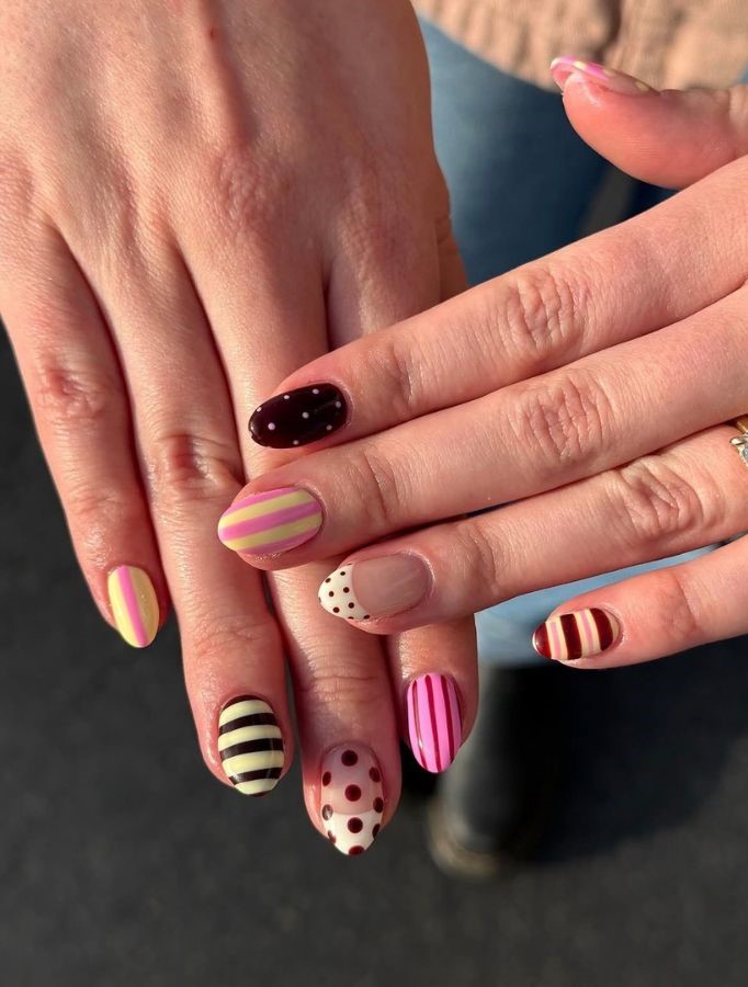 stripe nail ideas