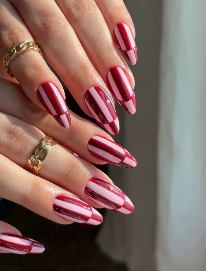cherry red nail designs