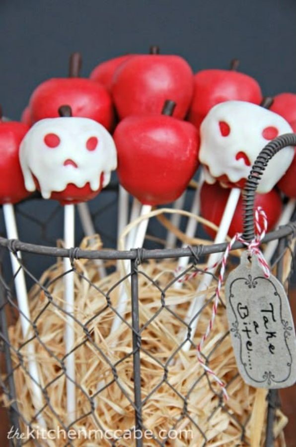 Poison Apple Cake Pops