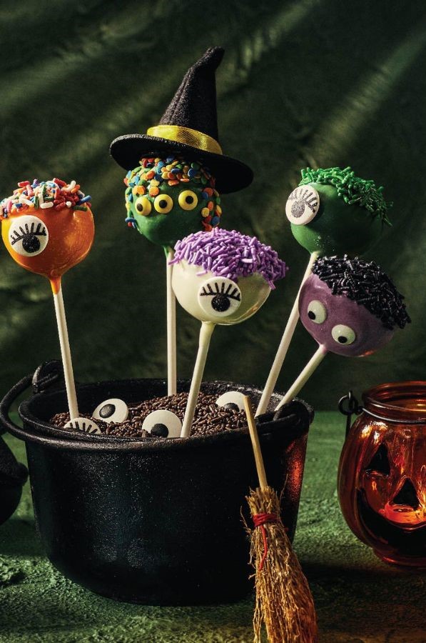 Witch’s Cauldron Cake Pops