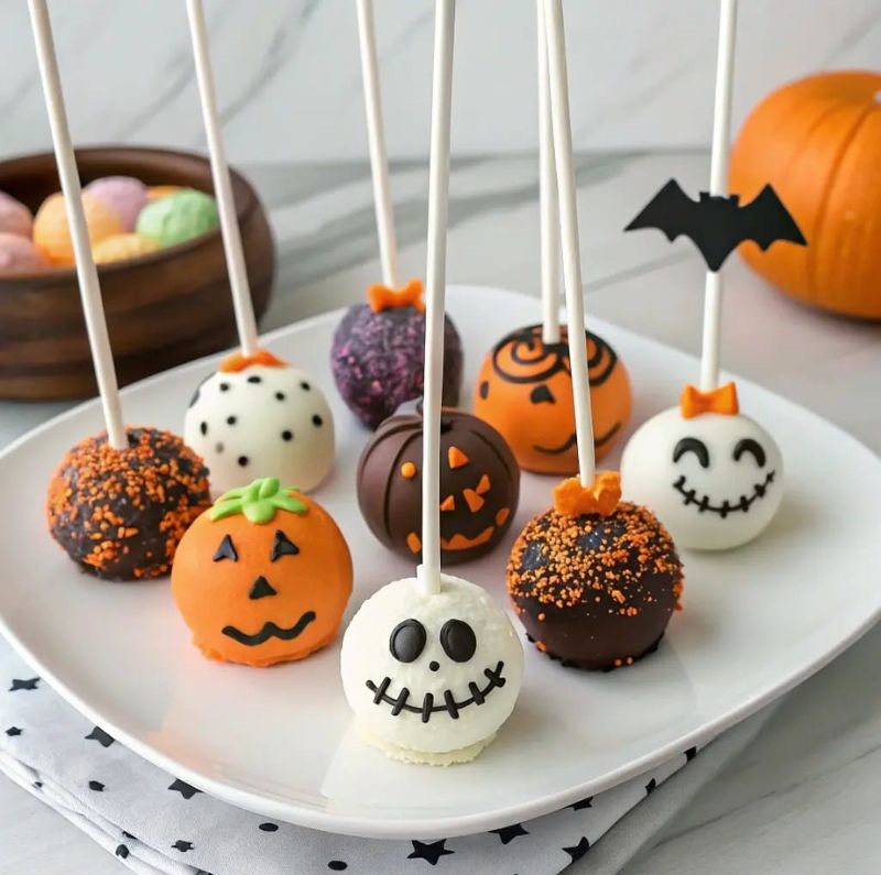 Halloween Character Halloween Cake Pops