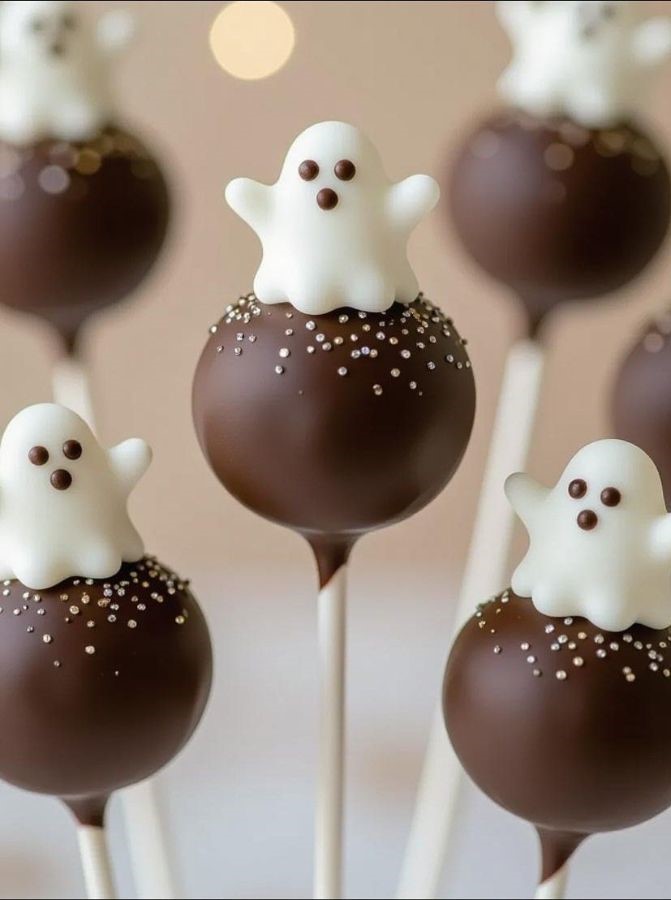 Little Boo Halloween Cake Pops