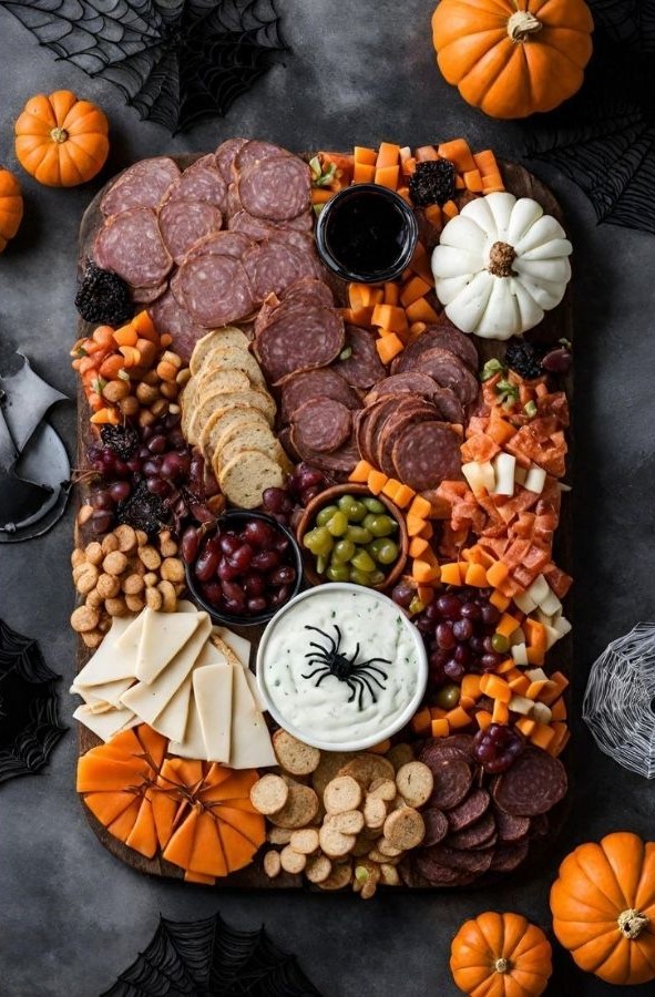 classic Halloween Charcuterie Board