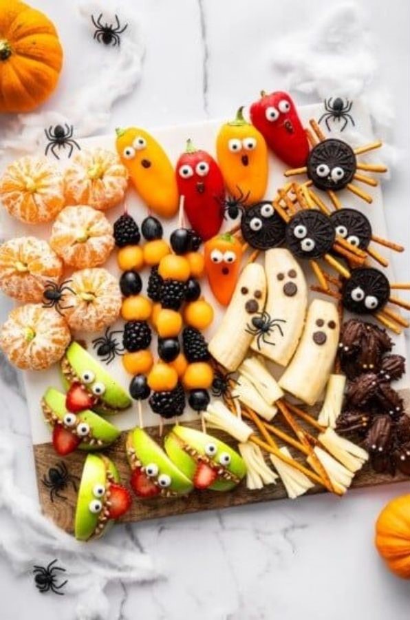 Halloween Fruit Monster Board