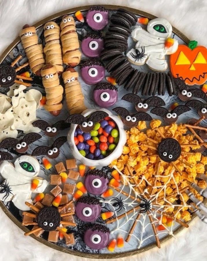 The Monster Mash Dessert Tray halloween charcuterie boards