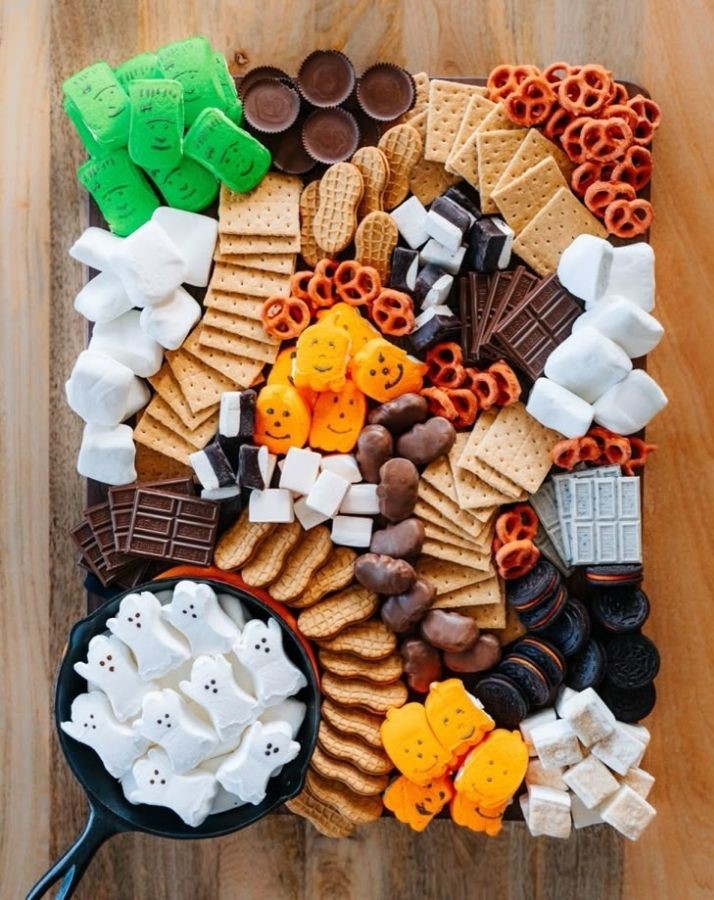 The Halloween S’mores Station