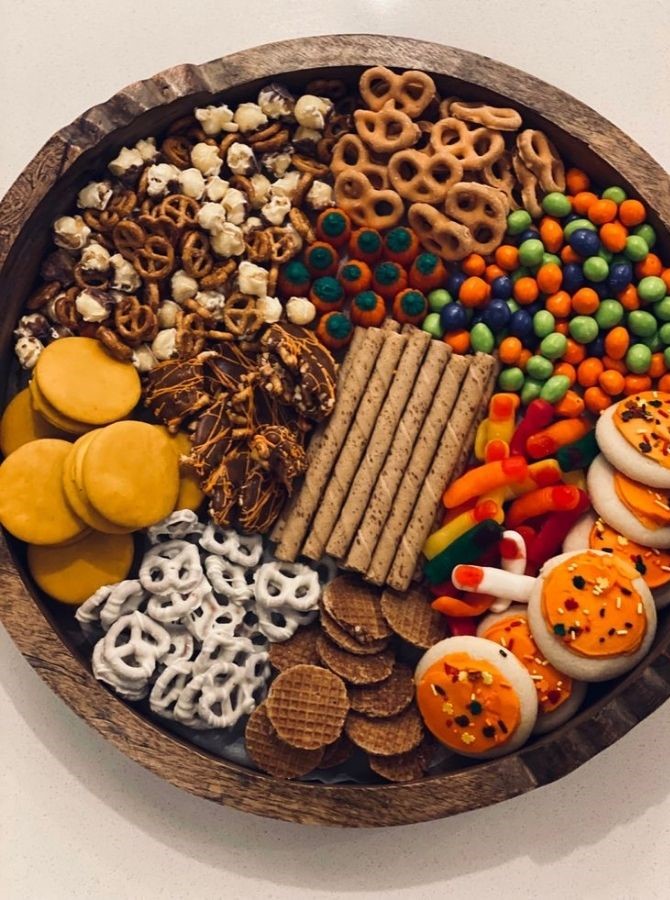 The Pick-Your-Poison Dessert halloween charcuterie Boards