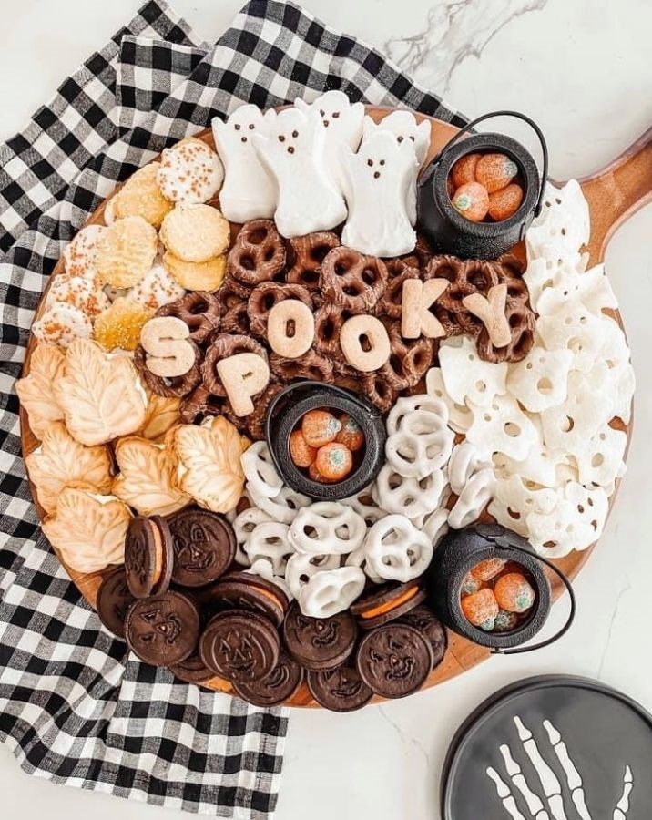 The Spooky Sweets halloween charcuterie Boards