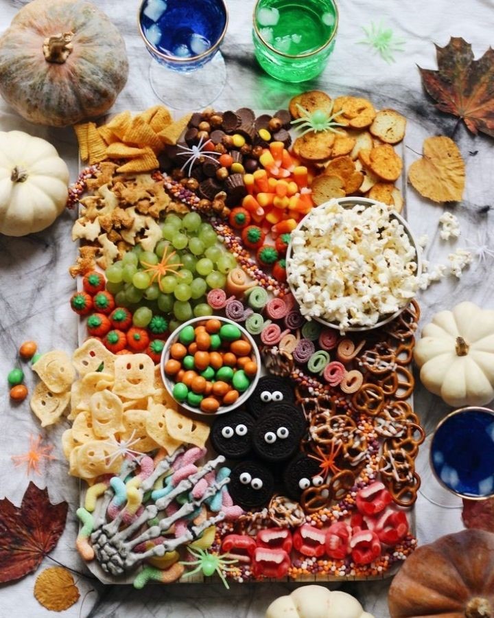 halloween grazing board