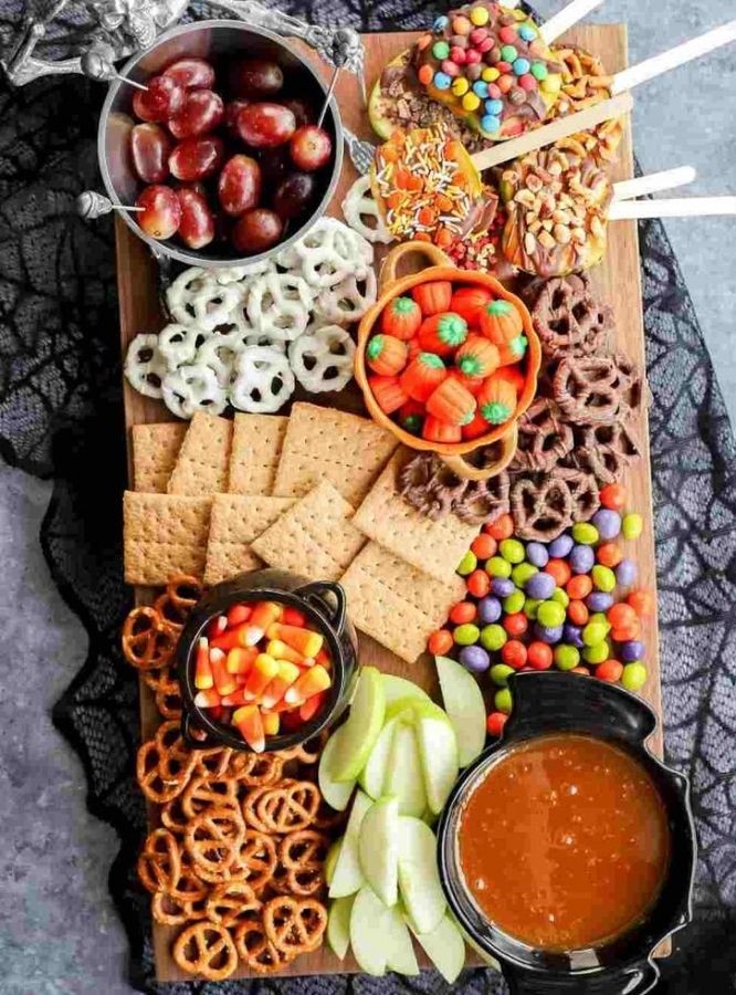 the Dip-First Halloween Grazing Board