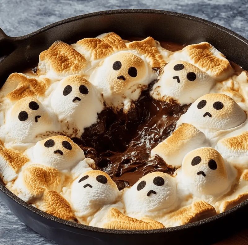 Ghost S’mores Skillet