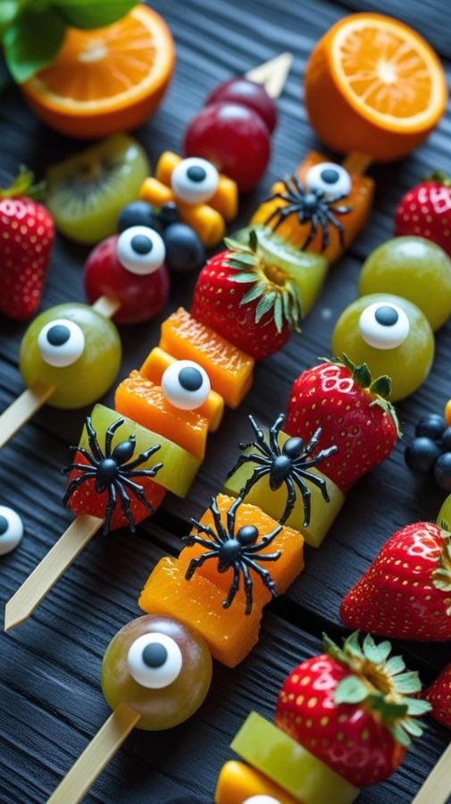Monster Fruit Skewers  