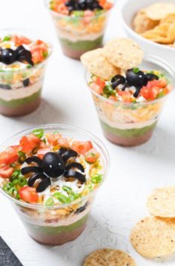 Halloween Taco Cups