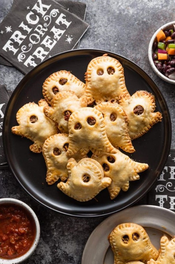 Ghost Hand Pies halloween finger foods