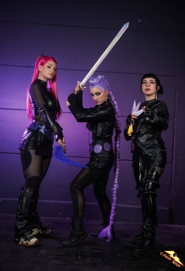 Dark HUNTR/X Costumes kpop demon hunters halloween costumes