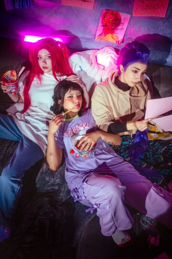 HUNTR/X Sleepover kpop demon hunters halloween costumes
