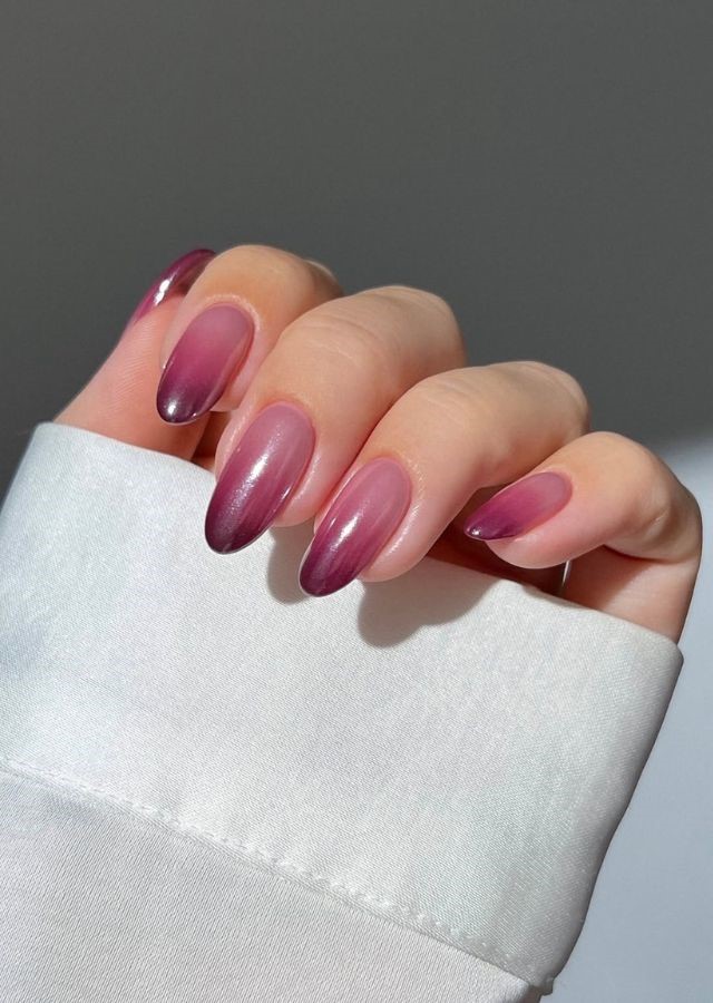 Mulberry Glazed Nails